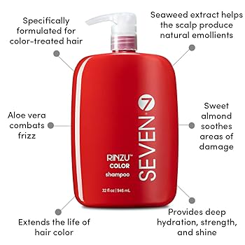 Amazon.com: SEVEN Rinzu COLOR Shampoo Hair Care for Color